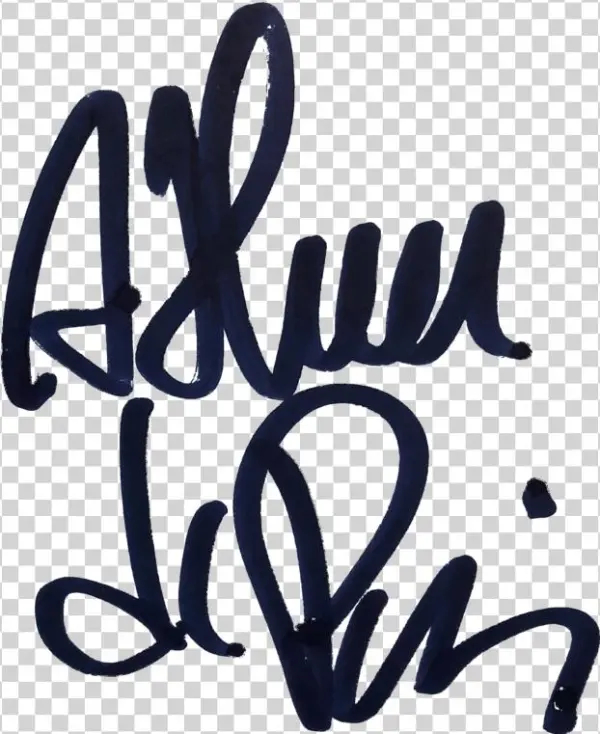 Sign Arthur De Pins - Calligraphy