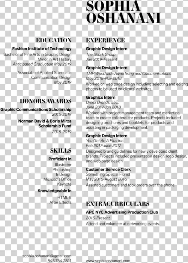 Sophia Oshanani Resume - Document