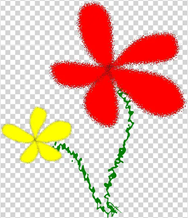 This Free Icons Png Design Of Flowers, Yellow And Red