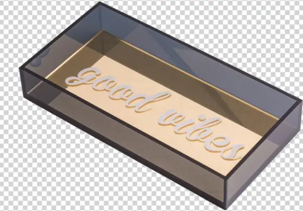 Anesa Tray “good Vibes” - Box