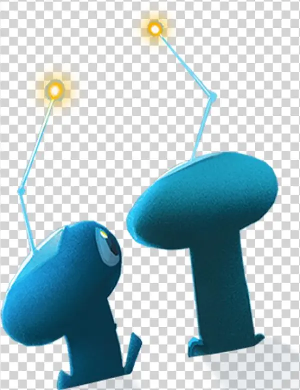 Asteroids Image Character - Illustration