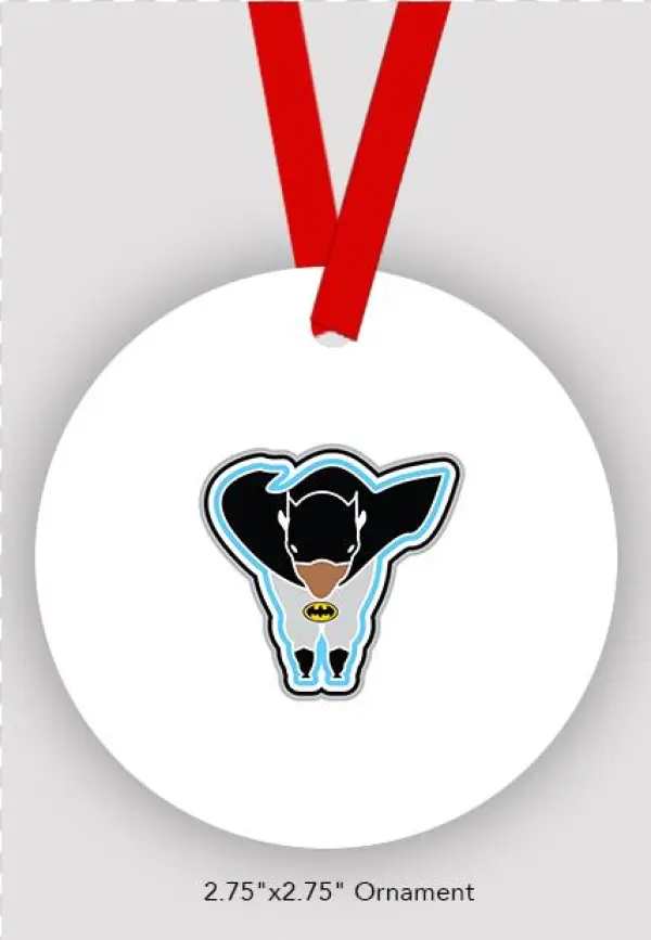 Bat Buffalo Ornament By Marinette Kozlow - Pendant