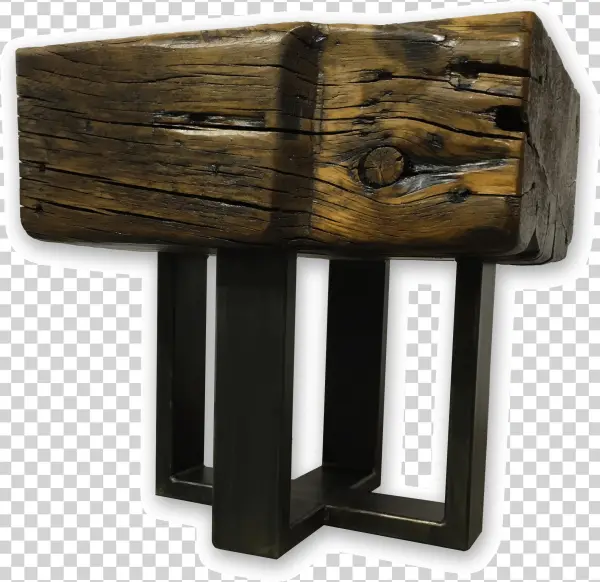 Beam Side Table2 - Plank