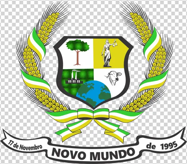 Brasão De Novo Mundo - Emblem