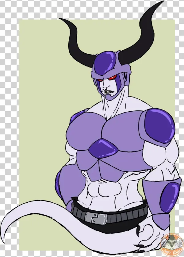 Cranky Frieza Wannabe - Cartoon