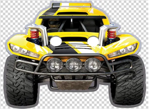 Die Cut- Face Mask - Truggy