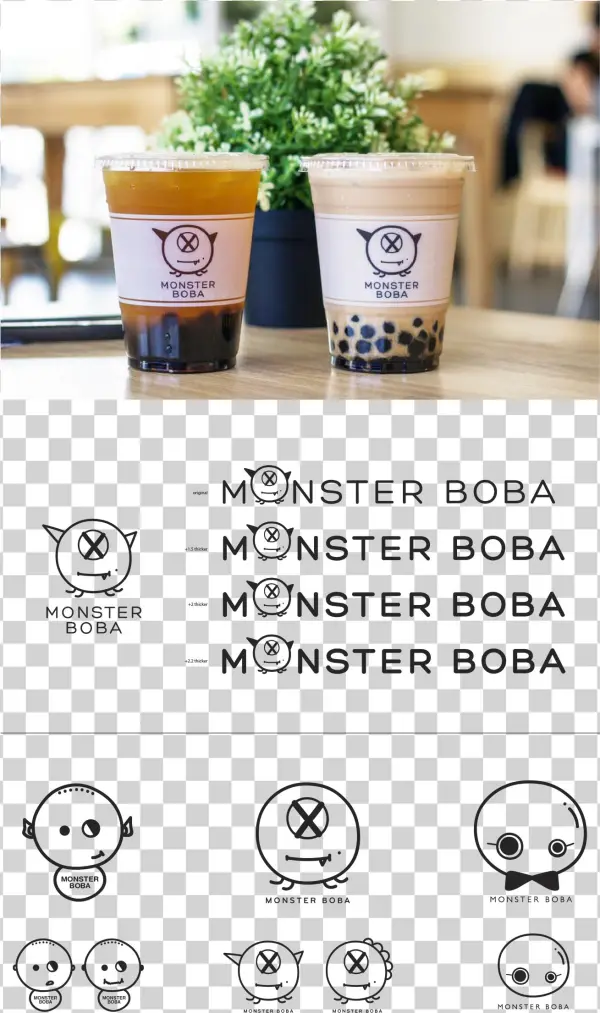Monster Boba - Michelle Chu - " - Frappé Coffee