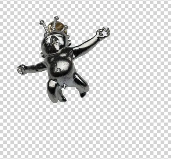 Ouija Macc Gutterwater Baby Pendant - Figurine