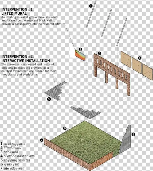 P Wall Dgm - Lawn