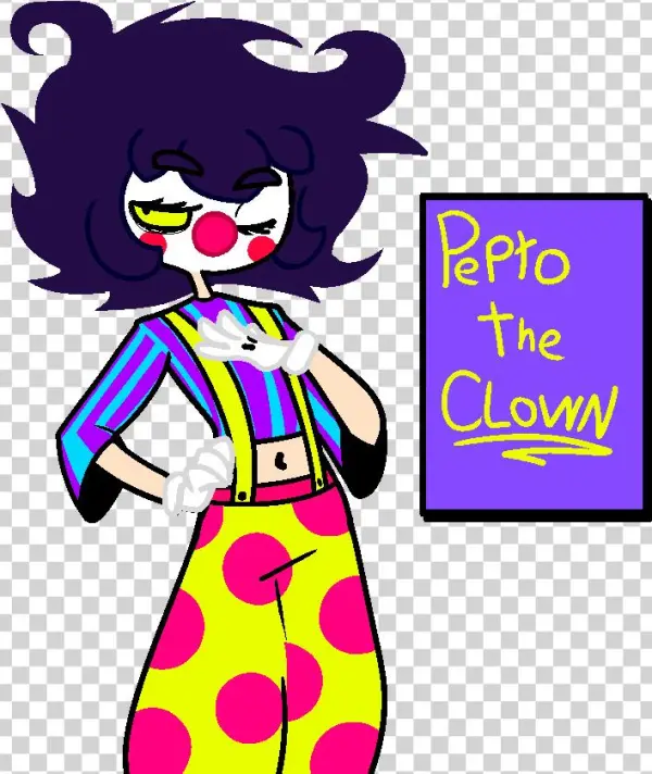 Pepto The Clown - Cartoon