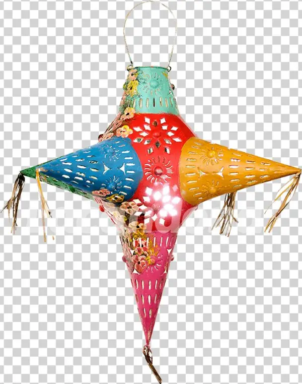 Piñata Lamp - Illustration