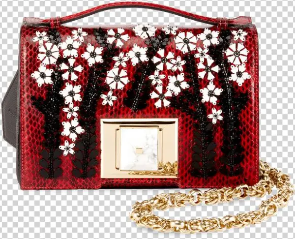 Red "fairy Tale" Brief - Handbag