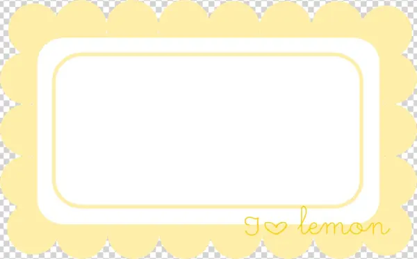 Scalloped Circle Png