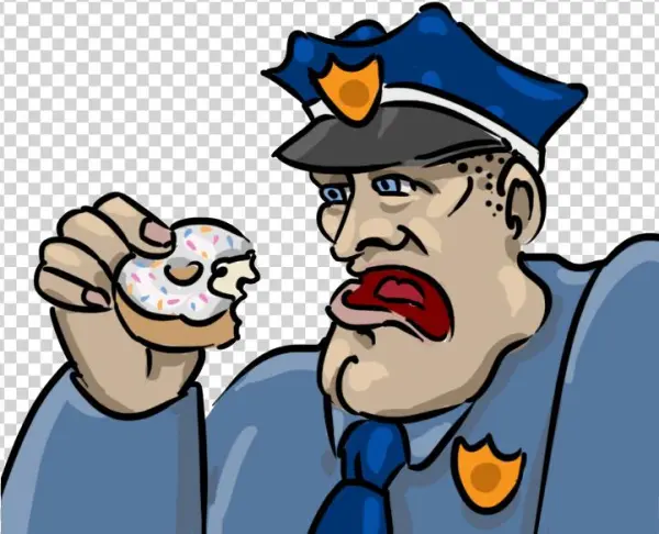 T-machocop - Cartoon