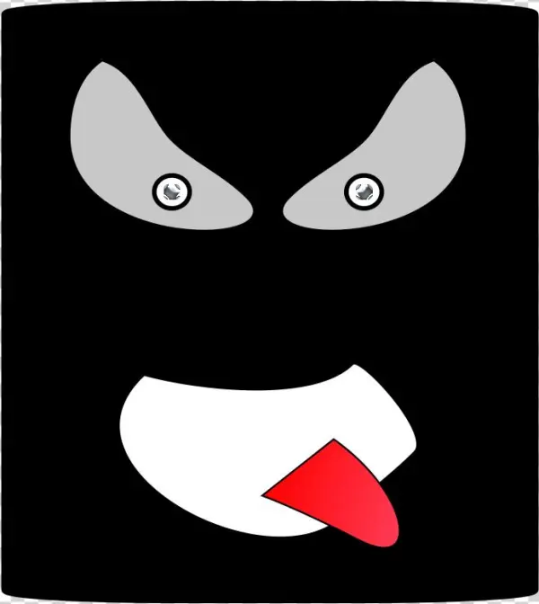 This Free Icons Png Design Of Black Angry Canman