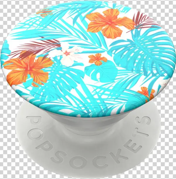 Tropical Hibiscus, Popsockets - Circle