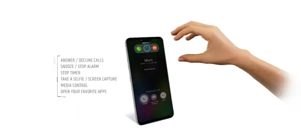 Air Motion Touchless Commands Image - Iphone