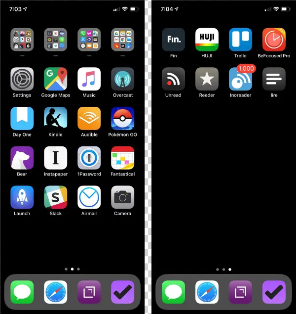 Alex's Iphone Screens - Smartphone