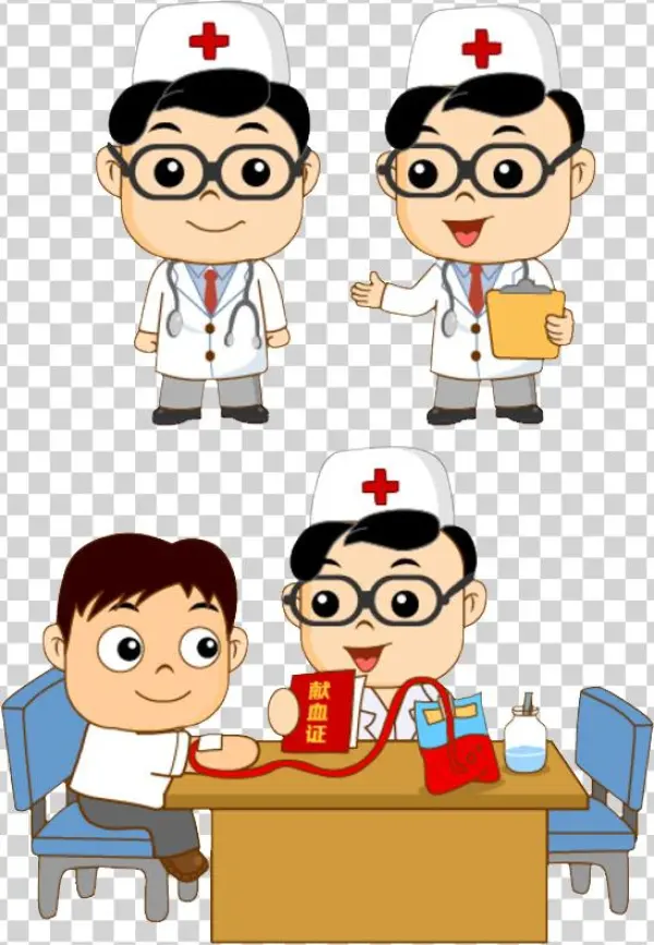 Animation Physician Doctor Transprent Png - Cartoon