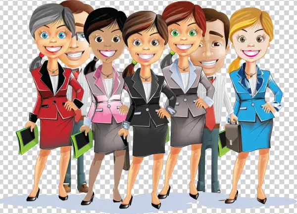 Community Networking - Cartoon
