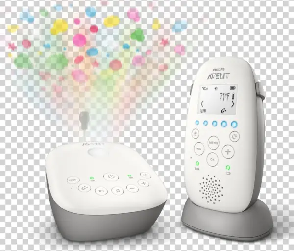 Dect Baby Monitor And Starry Night Projector, Scd730/86 - Philips Avent Audio Monitors Scd570/00 Dect Babyphone
