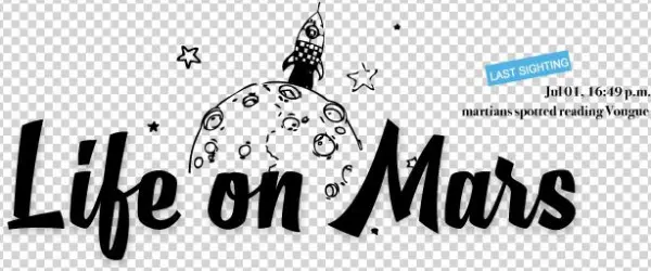 Fashion News From The Cosmos - Graphic Design