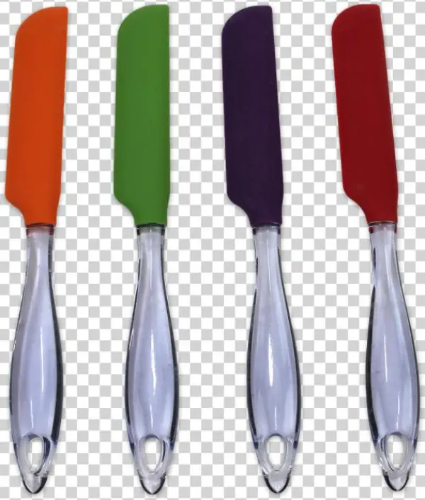 Hamilton Beach Silicone Icing Spatula With Clear Handle - Knife