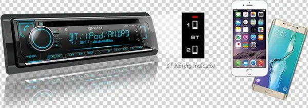 Kenwood Kmm-bt304 Single Din Car Audio From Jc Installs - Iphone