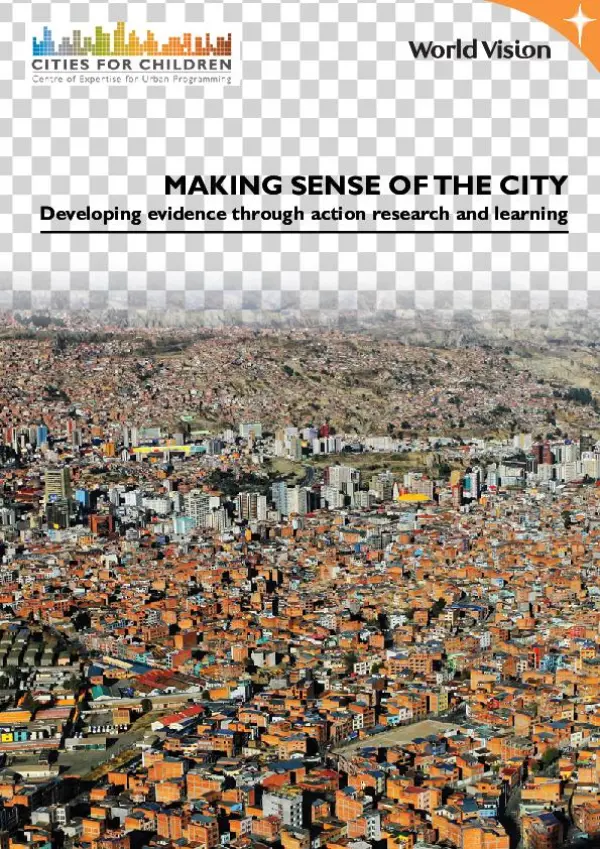 Making Sense Of The City