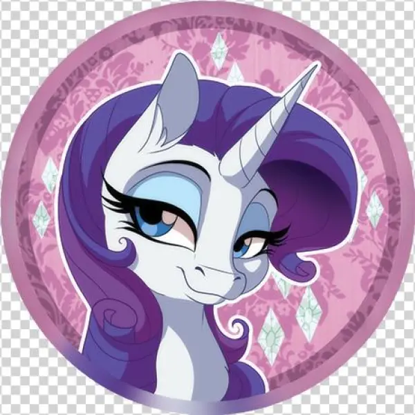 Mlp Set 1 Buttons - Cartoon