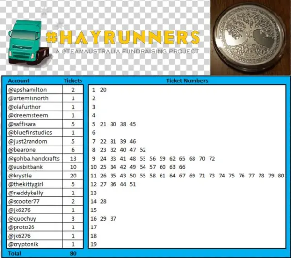 Raffle 1 Tickets - Coin