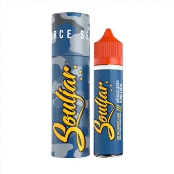 Souljar Airforce Honeydew Shortfill E Liquid 50ml - Water Bottle