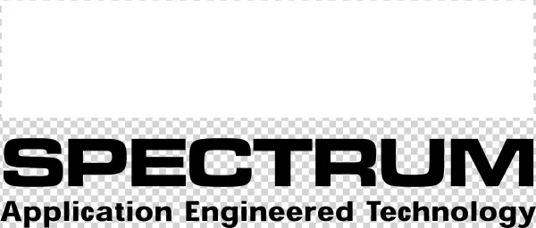 Spectrum Logo Black And White - Uni Select