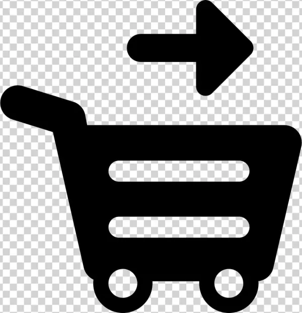 Svg Png Icon Free Download File - Cart Sign