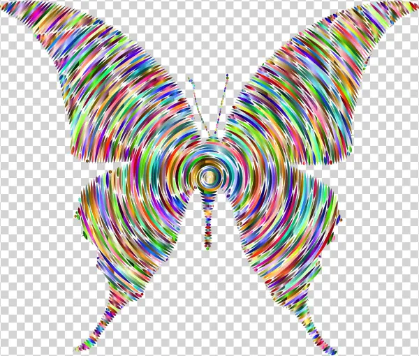 This Free Icons Png Design Of Prismatic Butterfly Silhouette