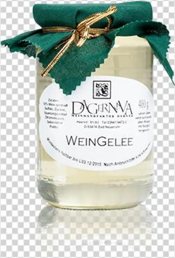 Wine Jelly White - Glass Bottle