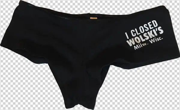 Wolskis Black Panties