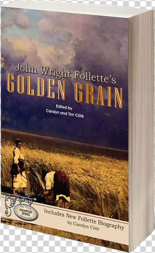3d Book Image Golden Grain