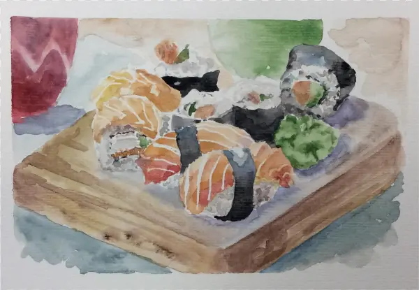 Acuarela - California Roll