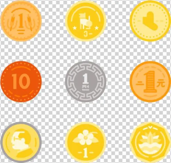 Asia Coins - Circle