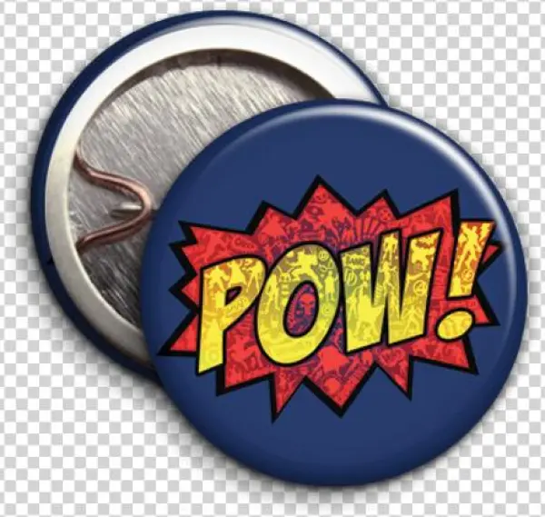 Celtic Scottish Thistle Button Badge - 25mm 1 Inch