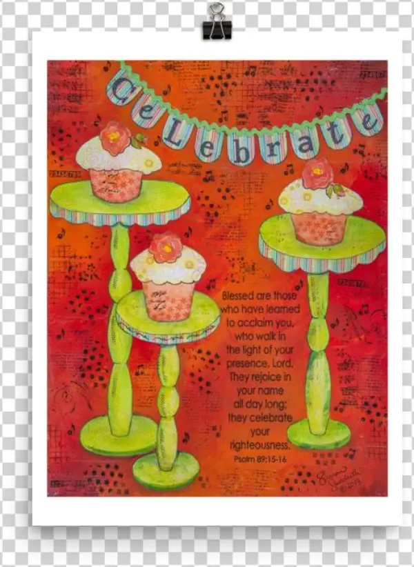 Cupcakes-12x16 Mockup Transparent Transparent
