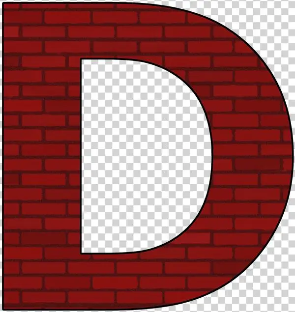 D Alphabet Png - Buchstabe D Transparent