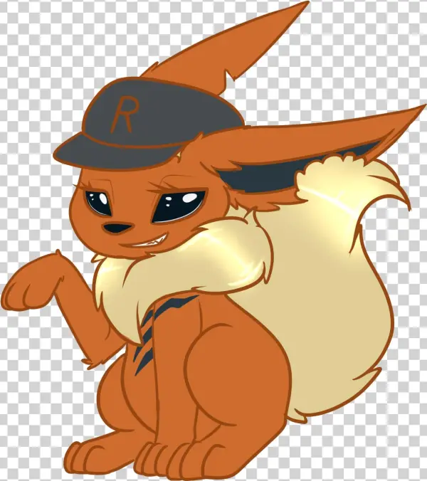 [f] Rocket Flareon - Cartoon