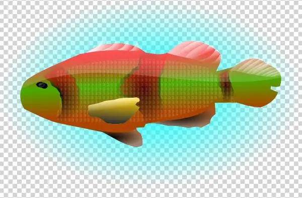 Fish In - Clip Art
