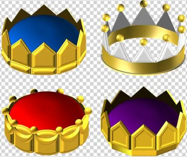 Gold, Crown, Ornate, Metal, Ornament - Gold