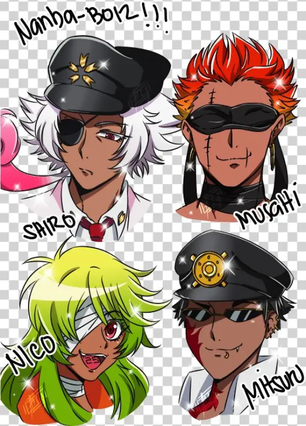 “i Draw Mah Nanba-boiz To Practice On ^^ ” - Kenshiro Nanbaka