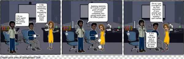 Lab Scene - Cartoon
