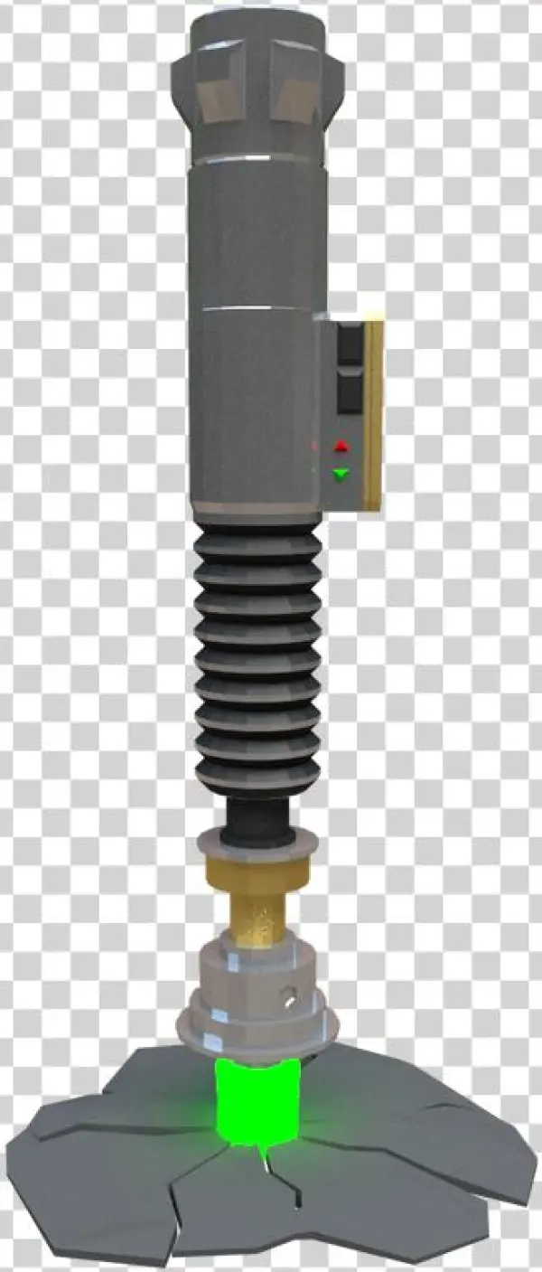 Lightsaber Statue - Flashlight