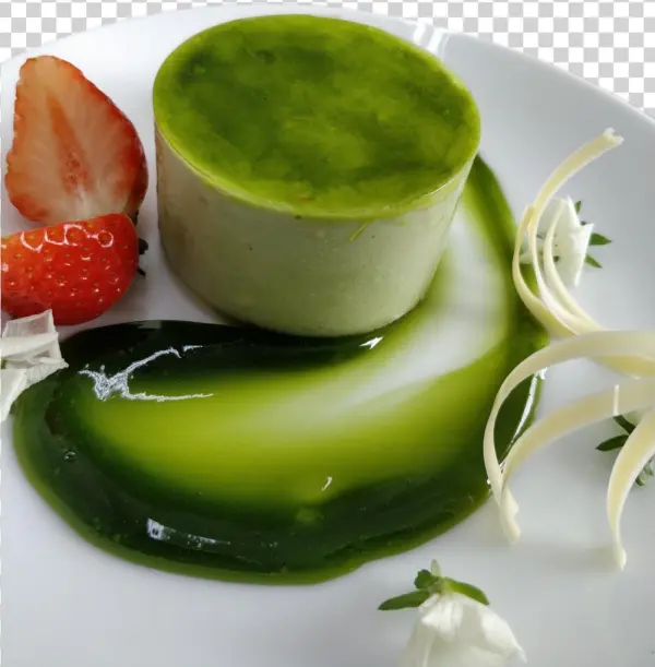 Matcha Green Tea Souffle Glace